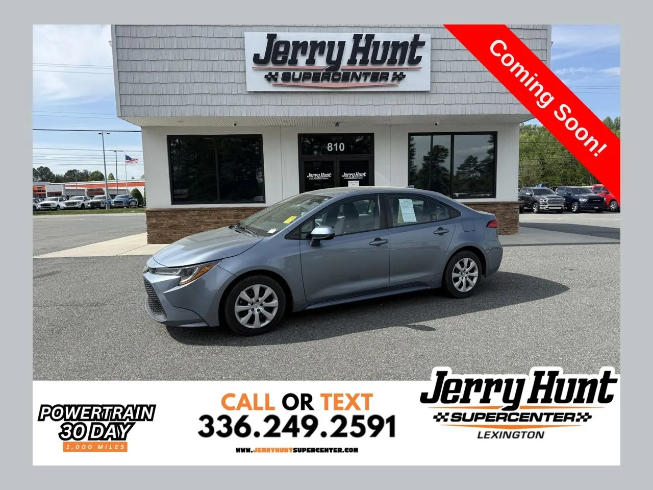 Gray 2020 Toyota Corolla LE for sale in Lexington, NC