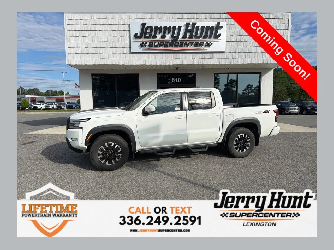 White 2022 Nissan Frontier PRO-4X for sale in Lexington, NC