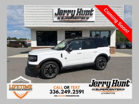 White 2025 Ford Bronco Sport Outer Banks for sale in Lexington, NC