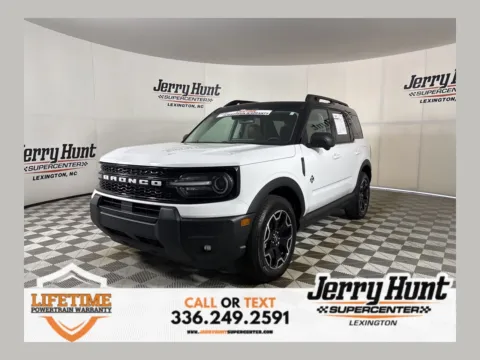 White 2025 Ford Bronco Sport Outer Banks for sale in Lexington, NC