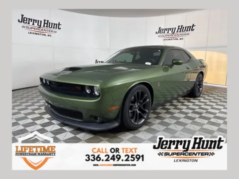 Green 2022 Dodge Challenger R/T Scat Pack for sale in Lexington, NC