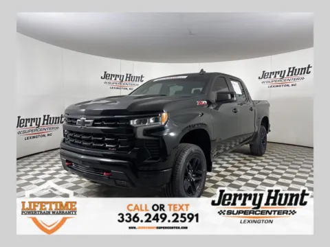 Black 2022 Chevrolet Silverado 1500 LT Trail Boss for sale in Lexington, NC