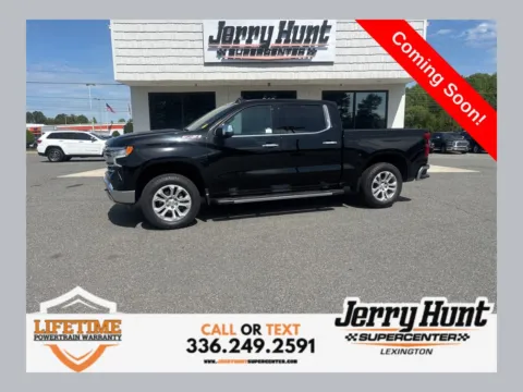 Black 2022 Chevrolet Silverado 1500 LTZ for sale in Lexington, NC