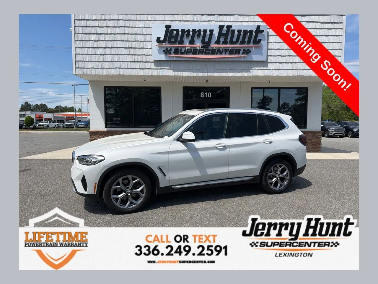 White 2024 BMW X3 xDrive30i for sale in Lexington, NC