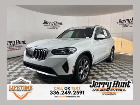 White 2024 BMW X3 xDrive30i for sale in Lexington, NC