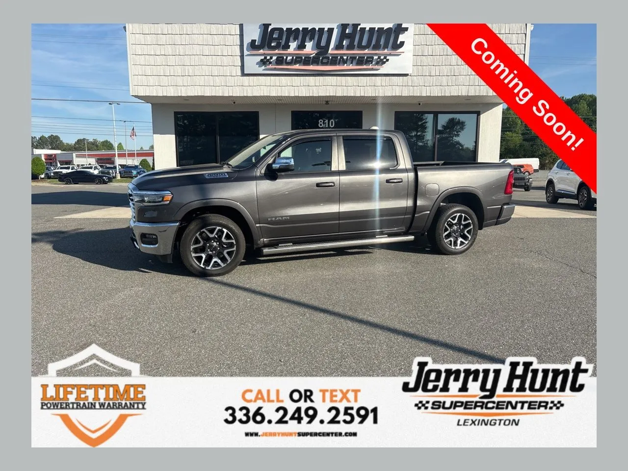 Gray 2025 Ram 1500 Laramie for sale in Lexington, NC