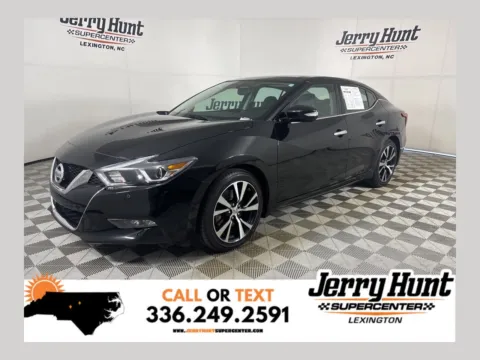 Black 2018 Nissan Maxima 3.5 SL for sale in Lexington, NC