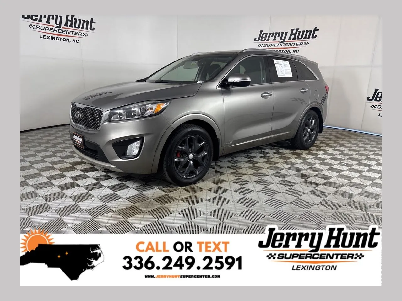 Silver 2017 Kia Sorento SX for sale in Lexington, NC