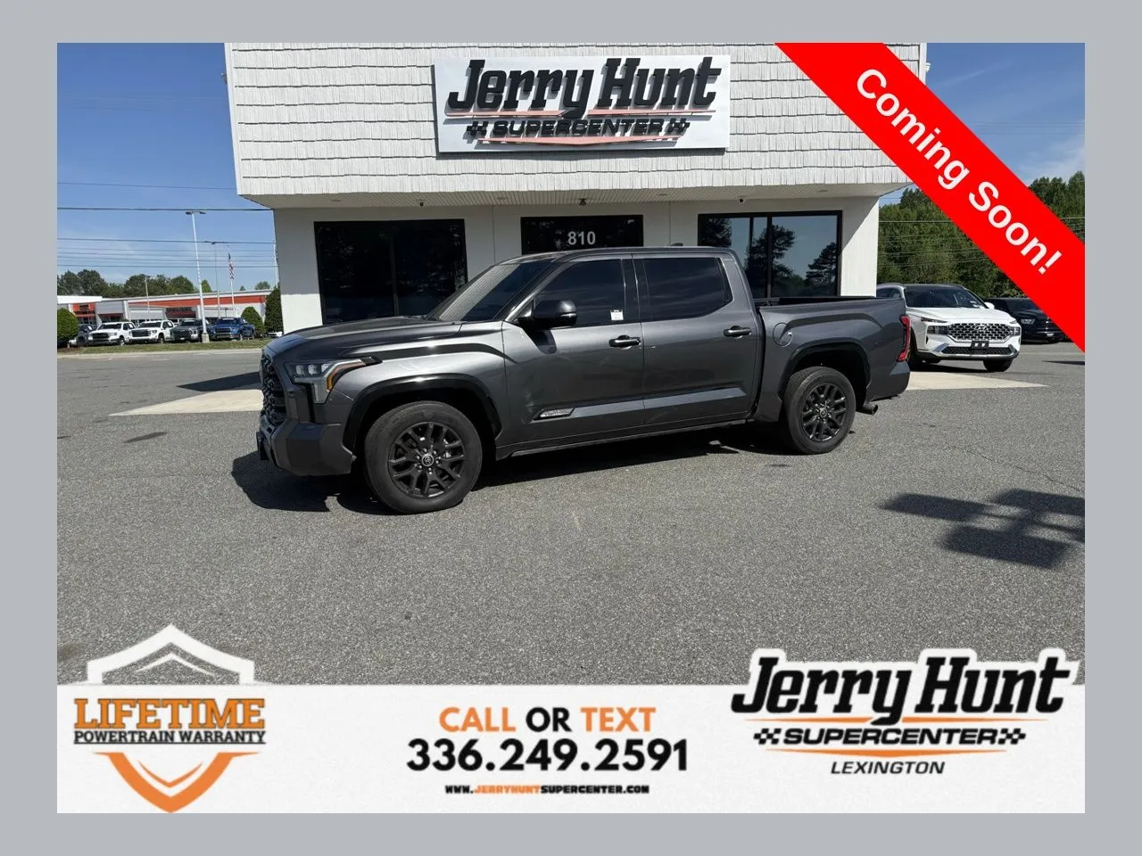 Gray 2023 Toyota Tundra Platinum for sale in Lexington, NC