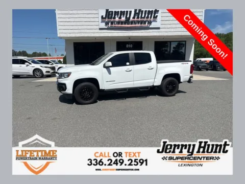 White 2022 Chevrolet Colorado LT for sale in Lexington, NC