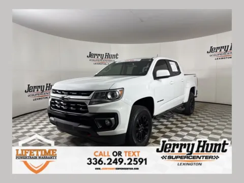 White 2022 Chevrolet Colorado LT for sale in Lexington, NC