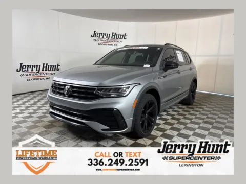 Silver 2023 Volkswagen Tiguan 2.0T SE R-Line Black for sale in Lexington, NC