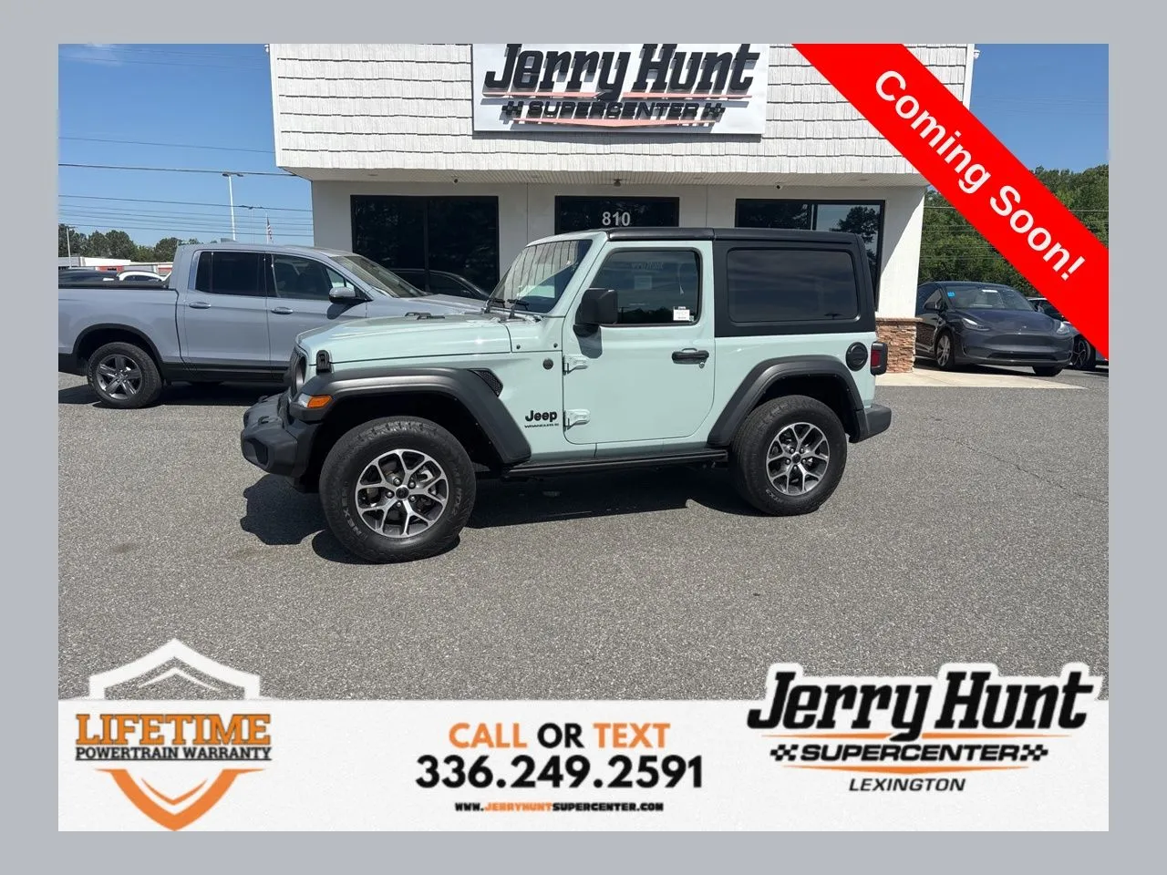 Unknown 2024 Jeep Wrangler Sport S for sale in Lexington, NC