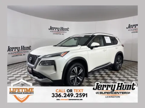 White 2023 Nissan Rogue Platinum for sale in Lexington, NC