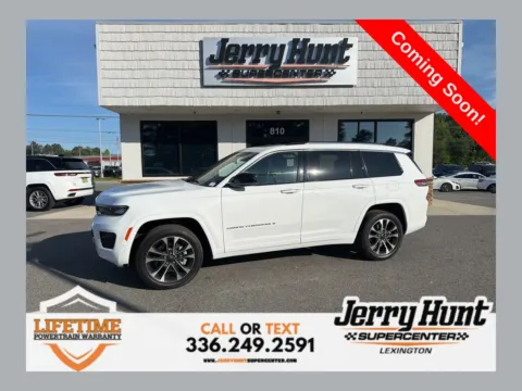 White 2023 Jeep Grand Cherokee L Overland for sale in Lexington, NC