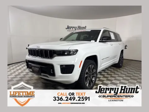 White 2023 Jeep Grand Cherokee L Overland for sale in Lexington, NC