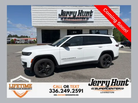 White 2023 Jeep Grand Cherokee L Altitude for sale in Lexington, NC