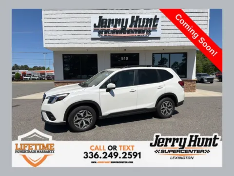 White 2024 Subaru Forester Premium for sale in Lexington, NC