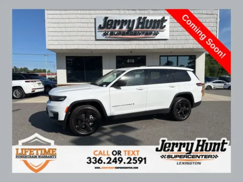 White 2023 Jeep Grand Cherokee L Limited for sale in Lexington, NC