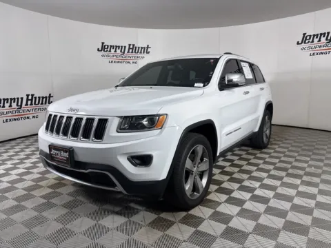 White 2015 Jeep Grand Cherokee Limited for sale in Lexington, NC