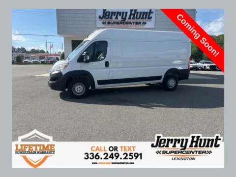 White 2025 Ram ProMaster 2500 High Roof for sale in Lexington, NC