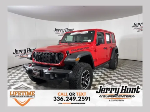 Red 2025 Jeep Wrangler Rubicon for sale in Lexington, NC