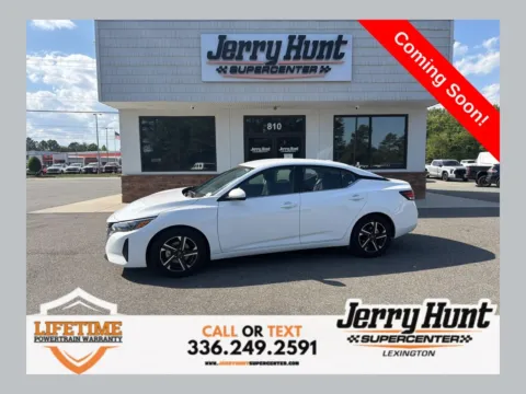 White 2024 Nissan Sentra SV for sale in Lexington, NC