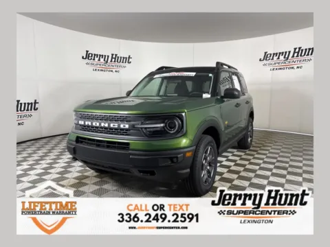 Green 2024 Ford Bronco Sport Badlands for sale in Lexington, NC