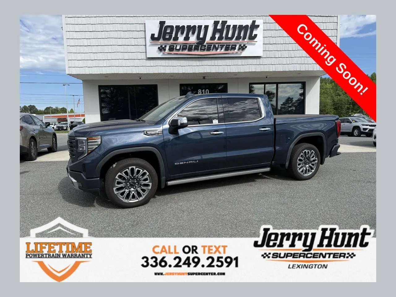 Blue 2023 GMC Sierra 1500 Denali Ultimate for sale in Lexington, NC