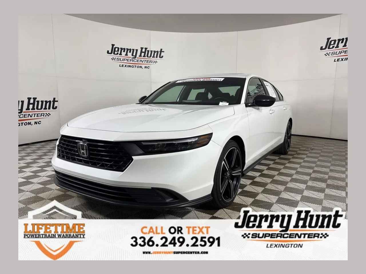 White 2025 Honda Accord Hybrid Sport for sale in Lexington, NC