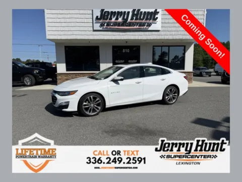 White 2022 Chevrolet Malibu Premier for sale in Lexington, NC