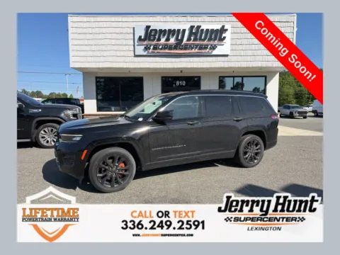 Black 2023 Jeep Grand Cherokee L Overland for sale in Lexington, NC