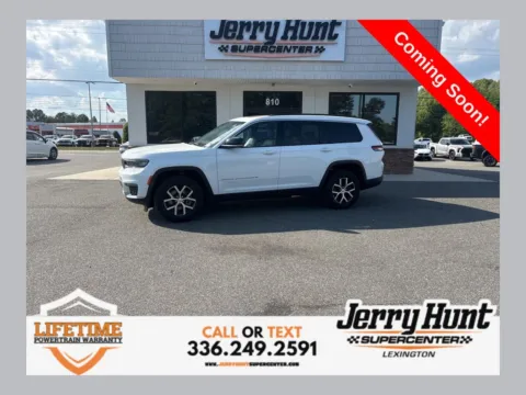 White 2024 Jeep Grand Cherokee L Limited for sale in Lexington, NC