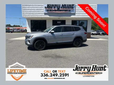 Silver 2025 Volkswagen Atlas 2.0T SE w/Technology for sale in Lexington, NC