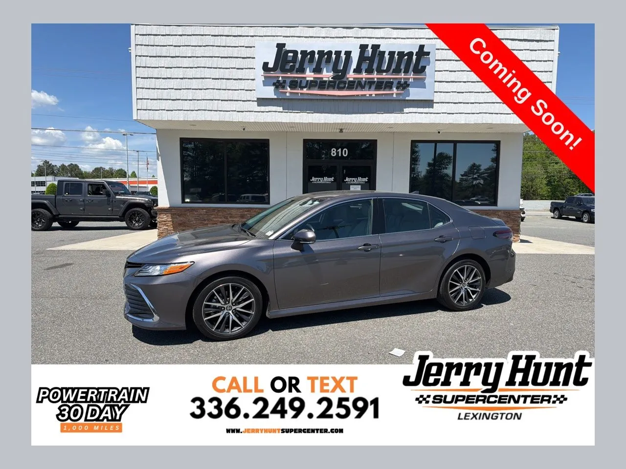 Gray 2021 Toyota Camry XLE for sale in Lexington, NC