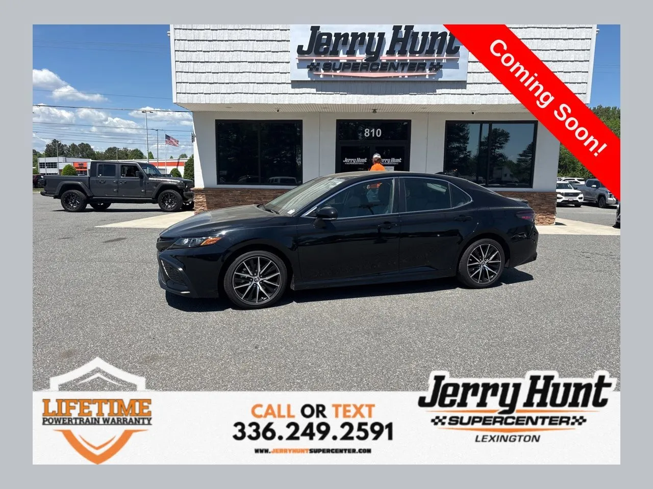 Black 2022 Toyota Camry SE for sale in Lexington, NC