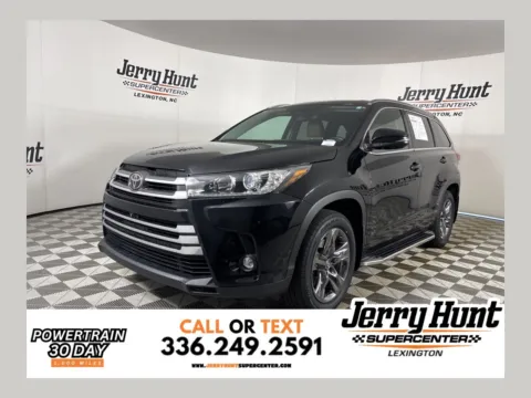 Black 2019 Toyota Highlander Limited Platinum for sale in Lexington, NC