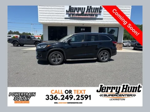 Black 2019 Toyota Highlander Limited Platinum for sale in Lexington, NC