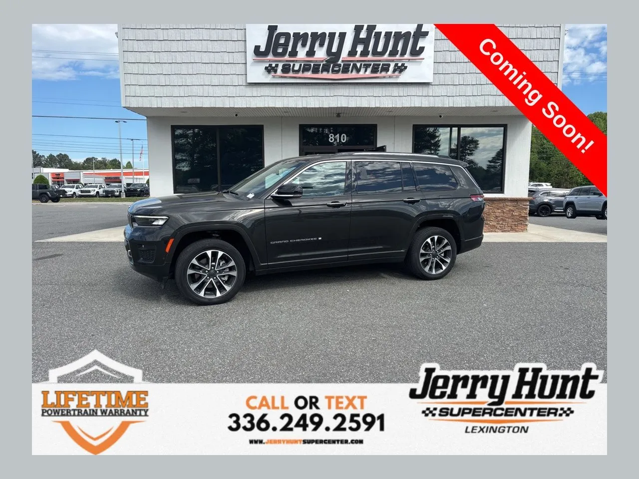 Green 2023 Jeep Grand Cherokee L Overland for sale in Lexington, NC