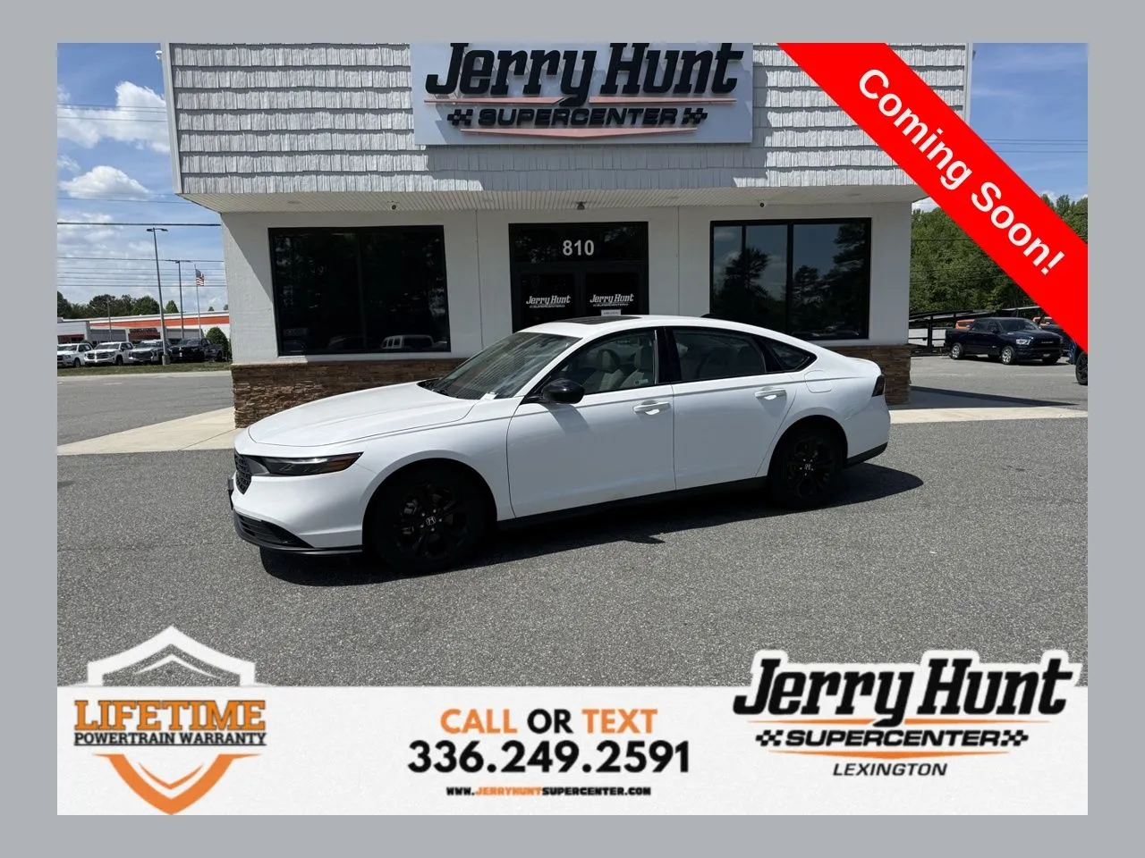 White 2025 Honda Accord SE for sale in Lexington, NC