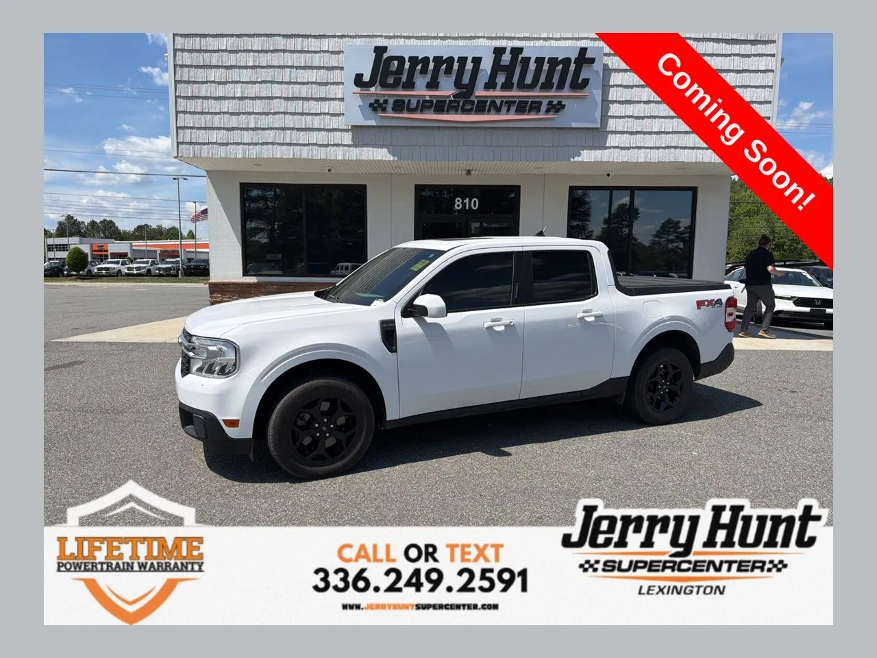 White 2022 Ford Maverick Lariat for sale in Lexington, NC