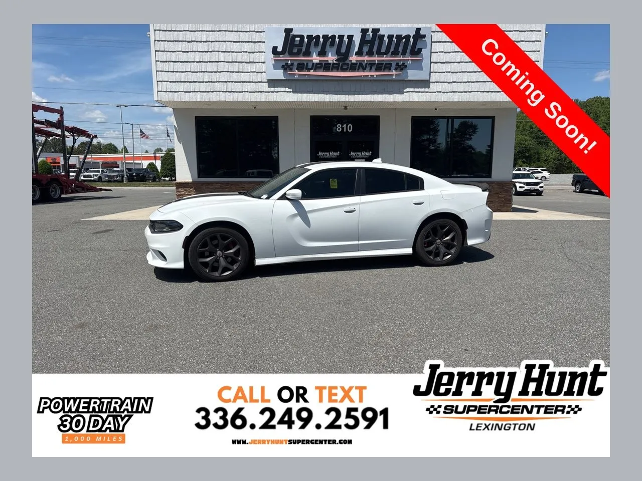 White 2019 Dodge Charger GT for sale in Lexington, NC