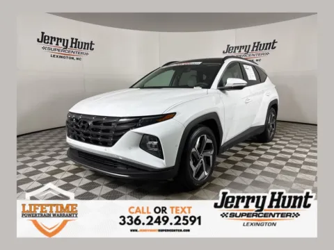 White 2022 Hyundai Tucson Limited for sale in Lexington, NC