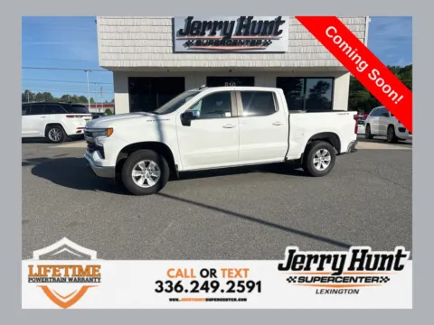 White 2023 Chevrolet Silverado 1500 LT for sale in Lexington, NC