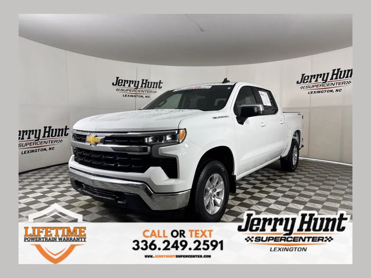 White 2023 Chevrolet Silverado 1500 LT for sale in Lexington, NC