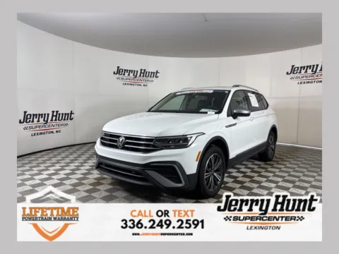 White 2024 Volkswagen Tiguan 2.0T Wolfsburg Edition for sale in Lexington, NC