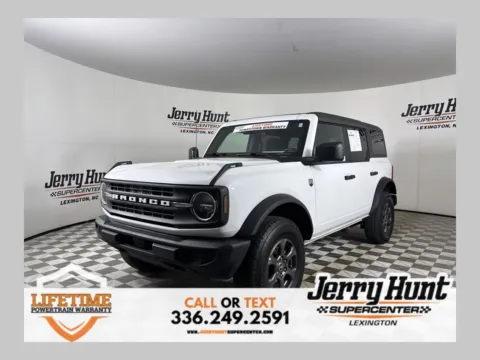 White 2025 Ford Bronco Big Bend for sale in Lexington, NC