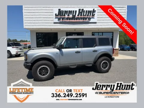 Silver 2023 Ford Bronco Black Diamond for sale in Lexington, NC