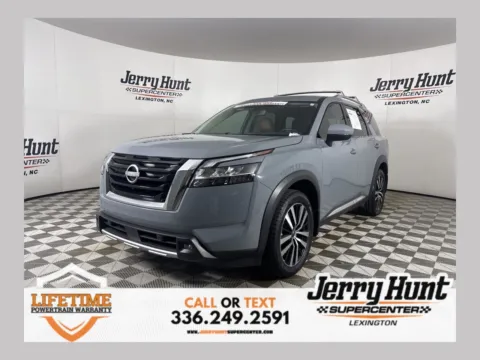 Gray 2023 Nissan Pathfinder Platinum for sale in Lexington, NC