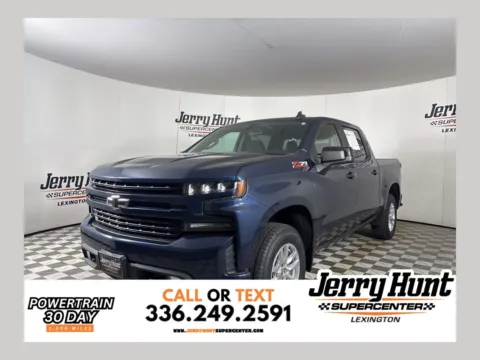 Blue 2020 Chevrolet Silverado 1500 RST for sale in Lexington, NC